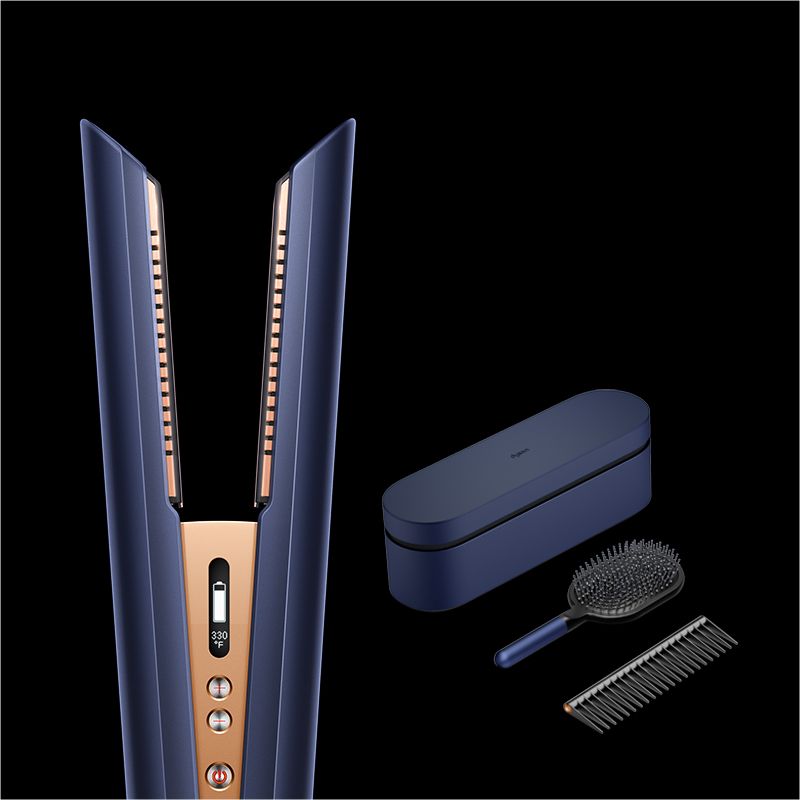 Lisseur Dyson Corrale Bleu de Prusse/Cuivré Intense